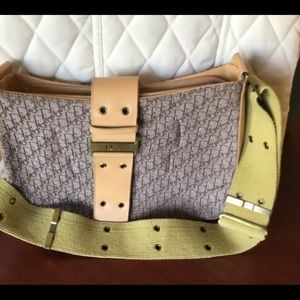 Dior Beige/Tan Diorissimo Canvas and Leather